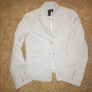 BCBG light blue blazer small